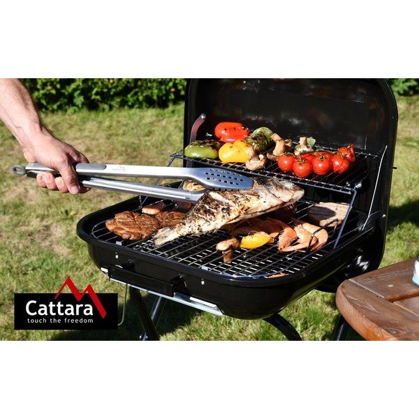 Plieninės kepsninės žnyplės Cattara Shark-image-1