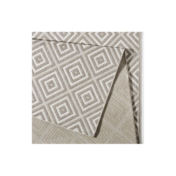 Pilkas lauko kilimas NORTHRUGS Karo, 80 x 150 cm-image-2