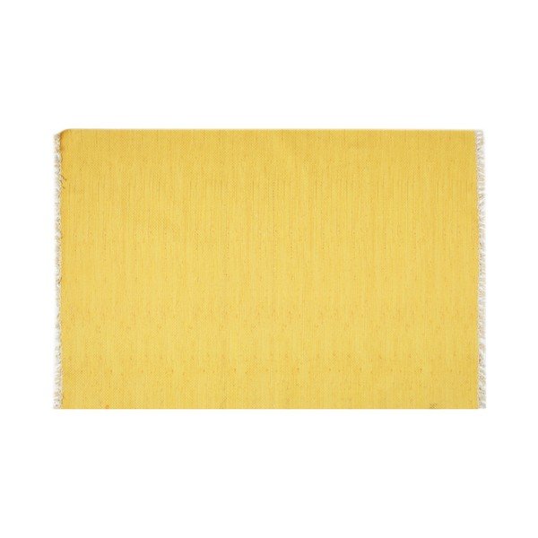 Geltonas kilimas "Eco Rugs" kilimai Yolk, 80 x 150 cm-image-1