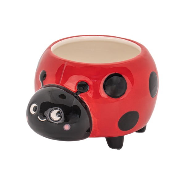 Iš keramikos gėlių vazono dangtelis Ladybird Mini – Sass & Belle