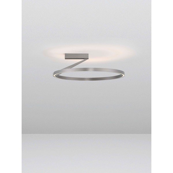 Sidabrinės spalvos iš aliuminio lubinis šviestuvas LED su pritemdymo funkcija Tilia – Nova Luce-image-4