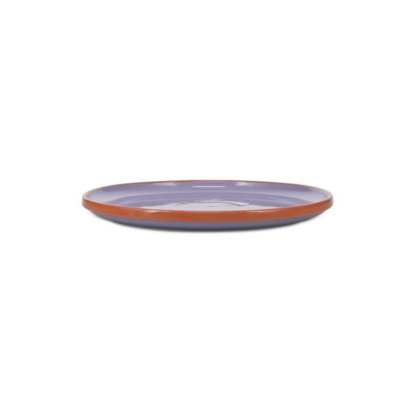 Oranžinės spalvos/violetinės spalvos iš akmens masės lėkštė ø 26 cm Duo – ONA-image-3