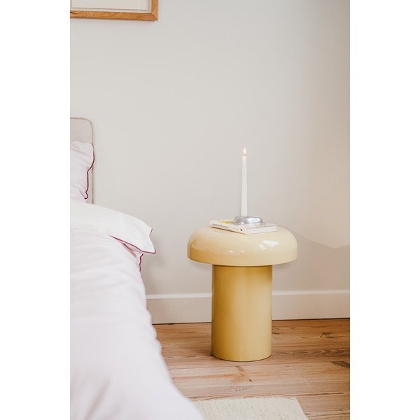 Iš plieno apvalios formos šoninis stalas ø 40 cm Miko – noo.ma-image-2