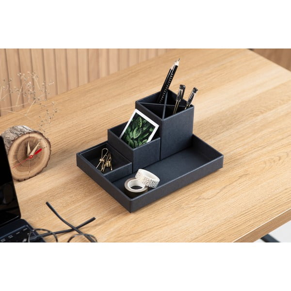 Tamsiai pilka 4 dalių pieštukinė su daiktadėže Bigso Box Of Sweden Lena-image-3