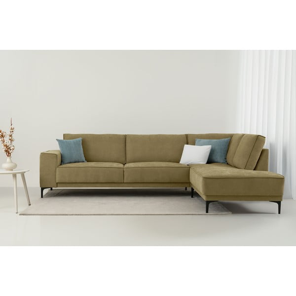 Kampinė sofa žalios spalvos (su dešiniuoju kampu) Copenhagen – Scandic-image-1