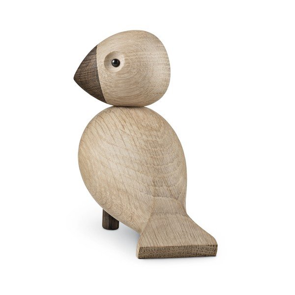 Statulėlė iš ąžuolo masyvo Kay Bojesen Denmark Songbird Alfred-image-2