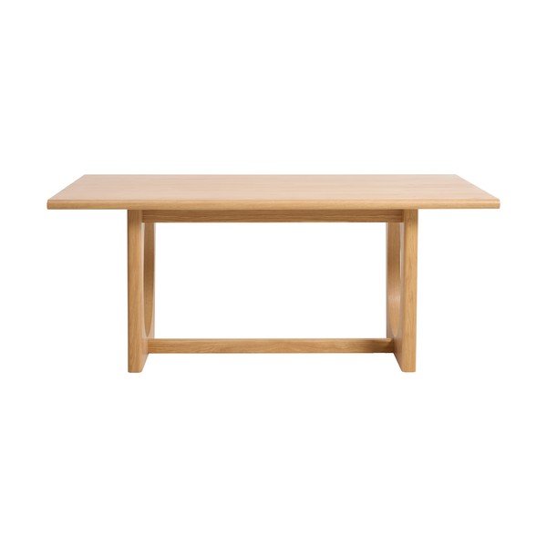 Prailginamas valgomojo stalas iš ąžuolo 95x180 cm Flow – Unique Furniture-image-2