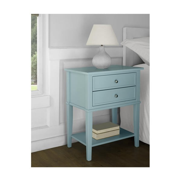 Naktinis staliukas šviesiai mėlynos spalvos Franklin – Støraa-image-4