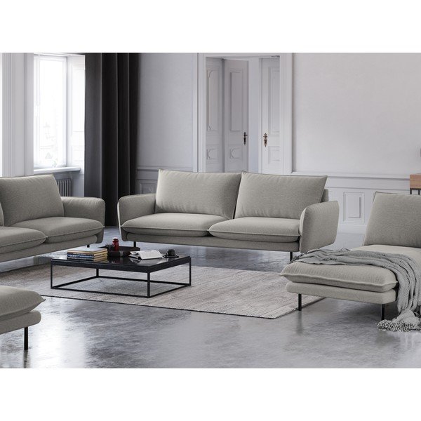 Šviesiai pilka sofa Cosmopolitan Design Vienna, 200 cm-image-1
