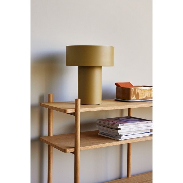 Stalinis šviestuvas khaki spalvos (aukštis 37 cm) Aki – Hübsch-image-1