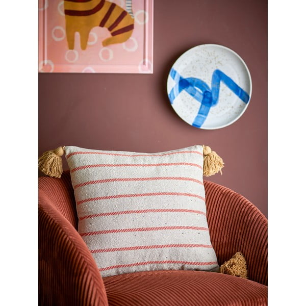 Iš perdirbtos medvilnės dekoratyvinė pagalvėlė 45x45 cm Eviaya – Bloomingville-image-2
