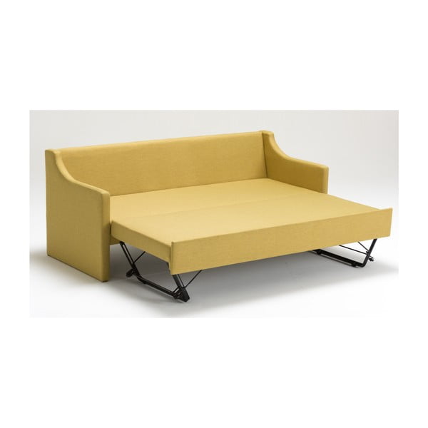 Geltona trijų vietų sofa "Balcab Home Doty-image-3