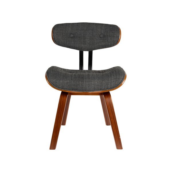 Pilkos spalvos/rudos spalvos iš audinio valgomojo kėdė Blackwood – Dutchbone-image-2