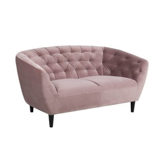 Rožinė sofa Actona Ria, 150 cm