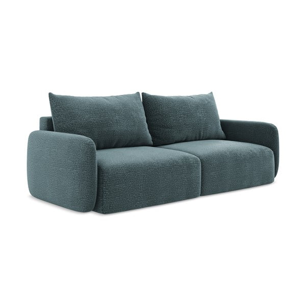 Turkio spalvos sulankstoma/su sandėliavimo vieta sofa 238 cm Kalena – Makamii-image-2