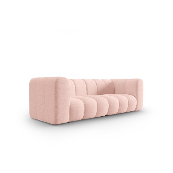 Sofa rožinės spalvos 228 cm Lupine – Micadoni Home-image-2