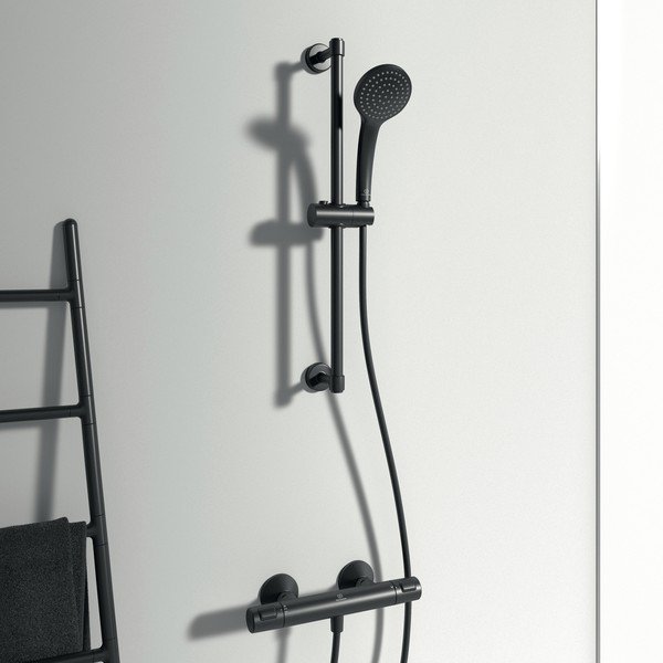 Dušo komplektas iš metalo matinės juodos spalvos Silk Black – Ideal Standard-image-2