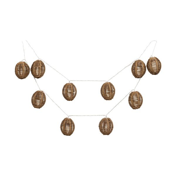 Šviečianti girlianda LED lempučių skaičius 10 vnt. reikia baterijų ilgis 180 cm Carlisle – House Nordic