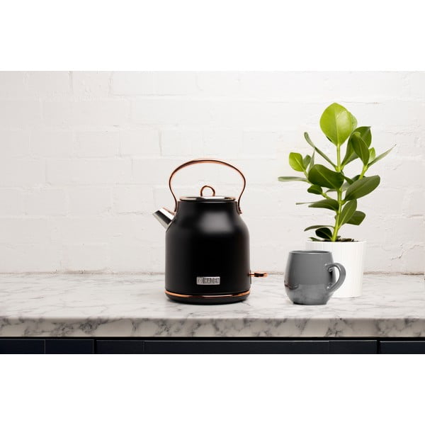 Juodas virdulys 1,7 l Heritage - Haden-image-1