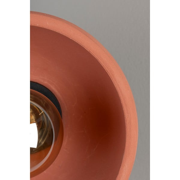 Sieninė lempa rausvos spalvos/juodos spalvos Zahra – Dutchbone-image-4