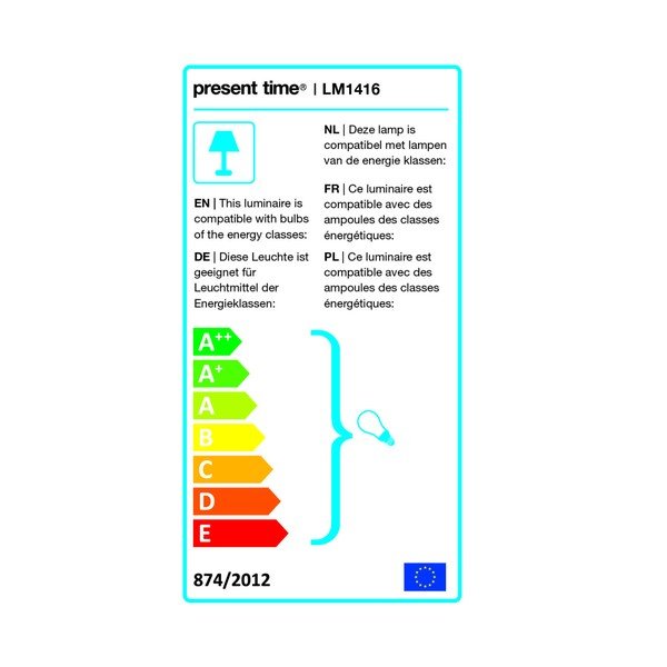 Pilkas grindų šviestuvas su vario spalvos detalėmis Leitmotiv Mingle-image-3