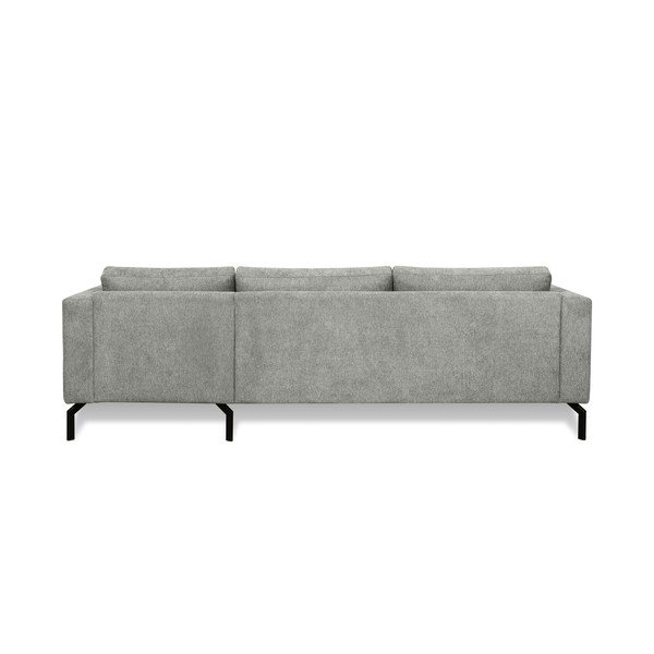 Kampinė sofa šviesiai pilkos spalvos (su dešiniuoju kampu) Gomero – Scandic-image-3