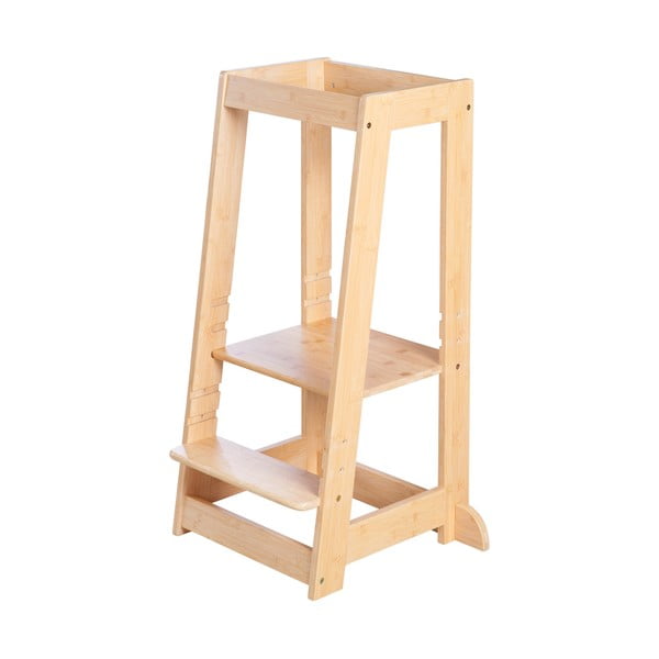 Natūralios spalvos iš bambuko mokymosi bokštas – Roba