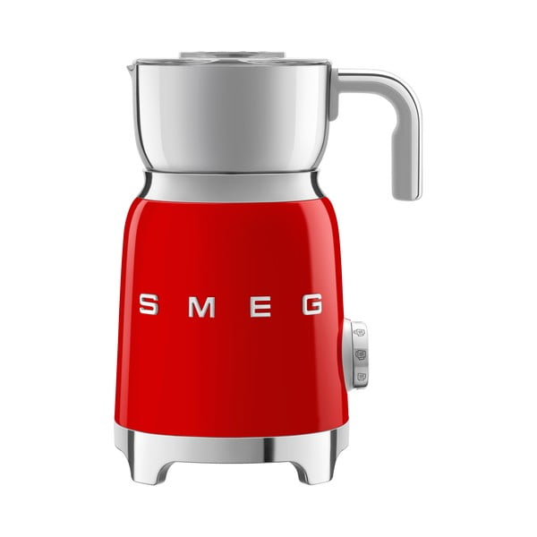 Elektrinis pieno plaktuvas raudonos spalvos Retro Style – SMEG