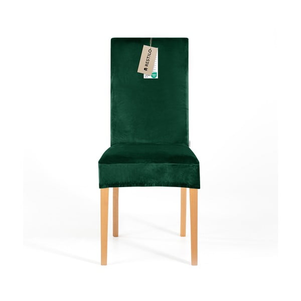 Žalios spalvos įtempiamas kėdei baldų apmušalas 48 cm Sento – Restilo