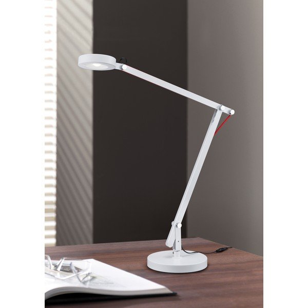 Baltos spalvos stalinis šviestuvas LED su sulankstoma konstrukcija (aukštis 90 cm) Amsterdam – Trio-image-2