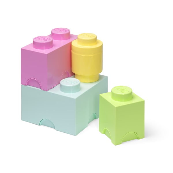 Plastikinės vaikiškos dėžės, 4 vnt. Box - LEGO®