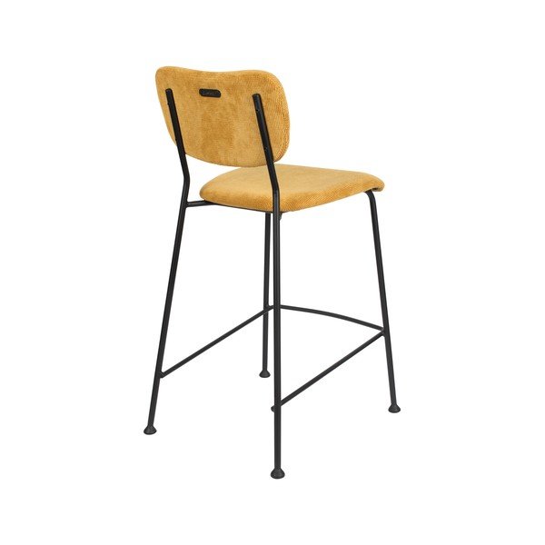 Baro taburėtės ochros spalvos 2 vnt. 92 cm Benson – Zuiver-image-3