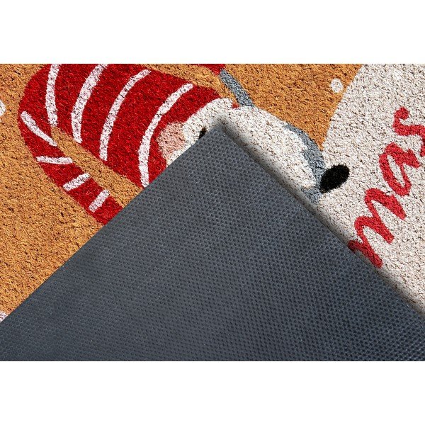 Iš kokoso pluošto grindų kilimėlis su Kalėdų motyvu 40x70 cm Christmas Gnomes – Hanse Home-image-4