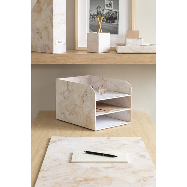 Iš kartono biuro organizatorius dokumentams Trey Paper Laminate – Bigso-image-1