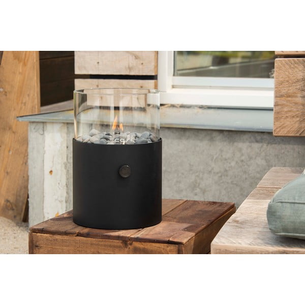 Didelis juodas dujinis šviestuvas Cosi Original, 30,5 cm aukščio-image-1