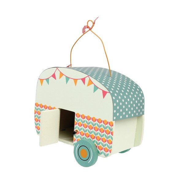 Medinis karavano formos namelis paukščiams Rex London Frank-image-2