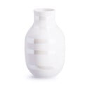 Balta keraminė vaza Kähler Design Omaggio, aukštis 12,5 cm