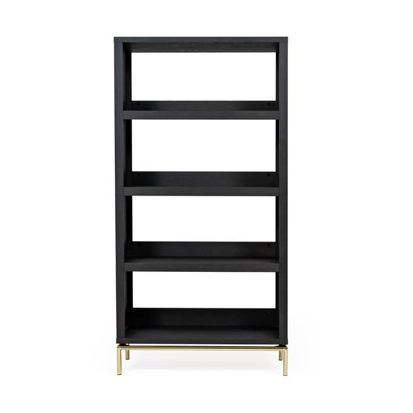 Knygų lentyna Black Woodman Pimlico, 90 x 173 cm