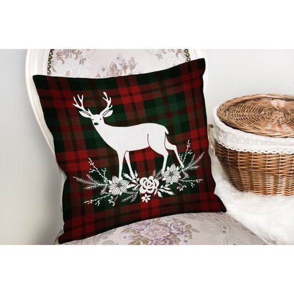 Tekstilinis užvalkalas su Kalėdų motyvu 43x43 cm - Mila Home-image-2