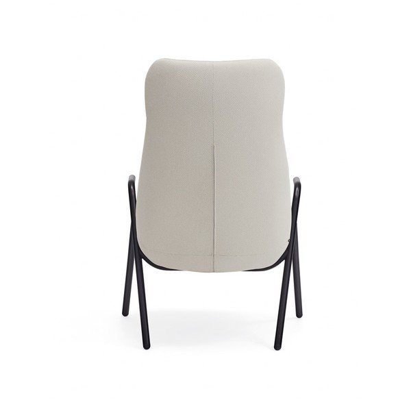 Baltas krėslas Teulat Dins, aukštis 114 cm-image-4