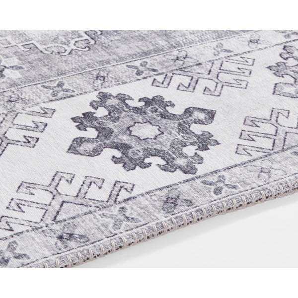 Šviesiai pilkas kilimas Nouristan Gratia, 80 x 200 cm-image-2