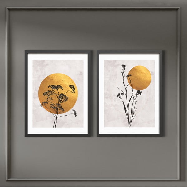 Paveikslai 2 vnt. 30x40 cm Charm – Styler-image-1