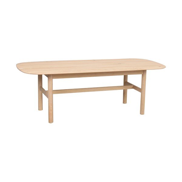 Natūralios spalvos kavos staliukas iš ąžuolo medienos 135x62 cm Hammond - Rowico-image-3