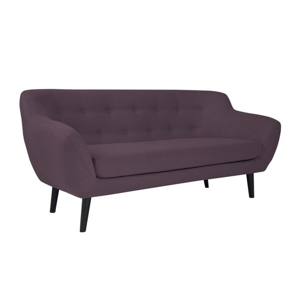 Violetinė sofa Mazzini Sofas Piemont, 188 cm