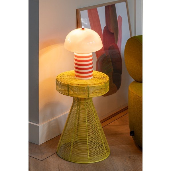 Iš metalo apvalios formos šoninis stalas ø 30,5 cm Cuerda Corcho – Leitmotiv-image-4