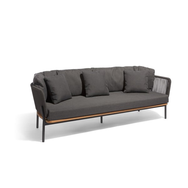 Tamsiai pilka sodo sofa Omer - Diphano-image-2