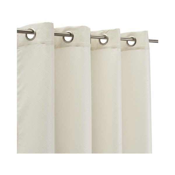 Smėlio spalvos/auksinės spalvos iš žakardo užuolaida 140x260 cm Lluvia – Casa Selección-image-2