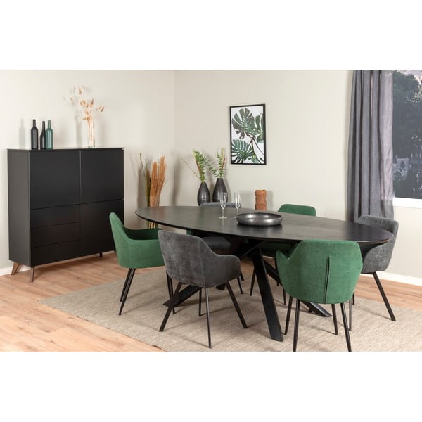 Valgomojo stalas su uosio apdaila 240x120 cm Cox - Tenzo-image-4