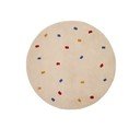 Kreminės spalvos iš medvilnės vaikiškas kilimas ø120 cm Luli – Kave Home