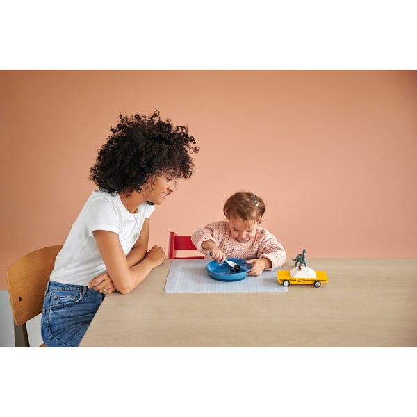 Plastikinis vaikiškų šaukštelių rinkinys baltos spalvos/šviesiai rožinės spalvos 2 vnt. Flowers & butterflies – Mepal-image-2